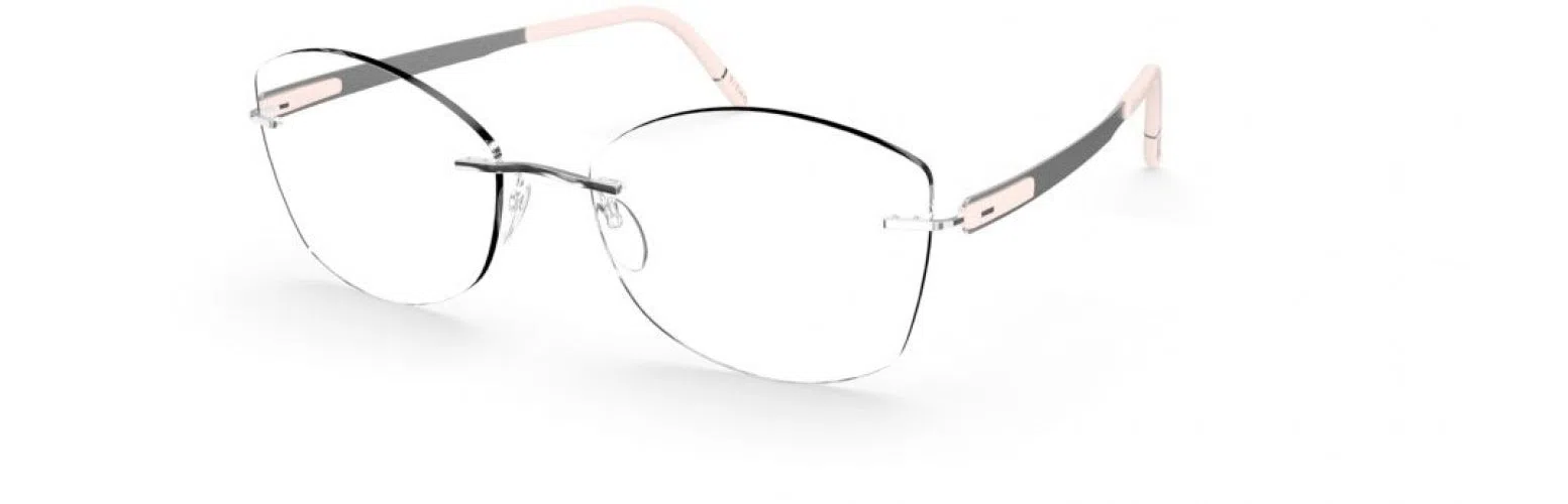 Silhouette Blend Chassis Rimless 5555 Eyeglasses - view 59